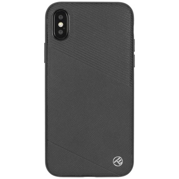 Husa de protectie Tellur Exquis pentru Apple iPhone X, iPhone Xs, Negru Husa de protectie Tellur Exquis pentru Apple iPhone X, iPhone Xs, Negru