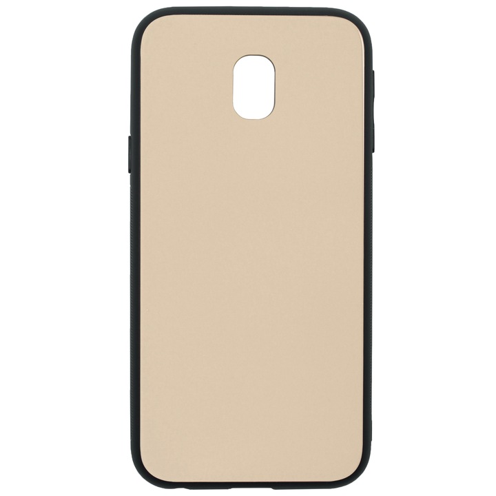 Husa de protectie Tellur Glass DUO pentru Samsung Galaxy J3 2017, Gold