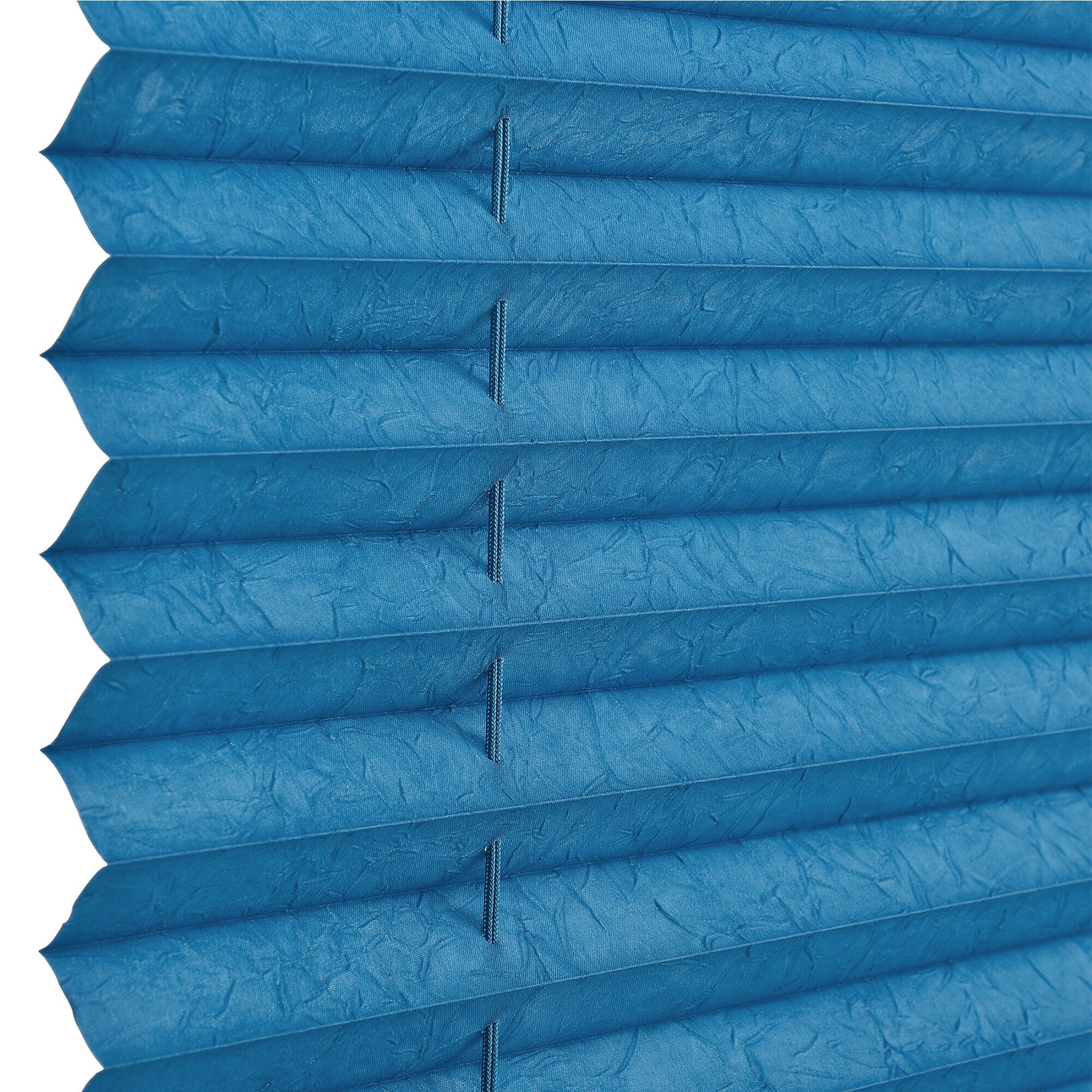 Roleta / perdea plisata, neu.haus, 110x125 cm, albastru turcoaz, protectie impotriva luminii si a soarelui, jaluzea, fara gaurire