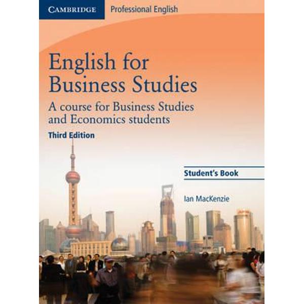 English for Business Studies Student's Book