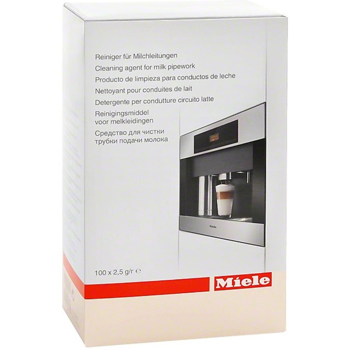Препарат за почистване Miele за тръбичките за мляко, 100 плика
