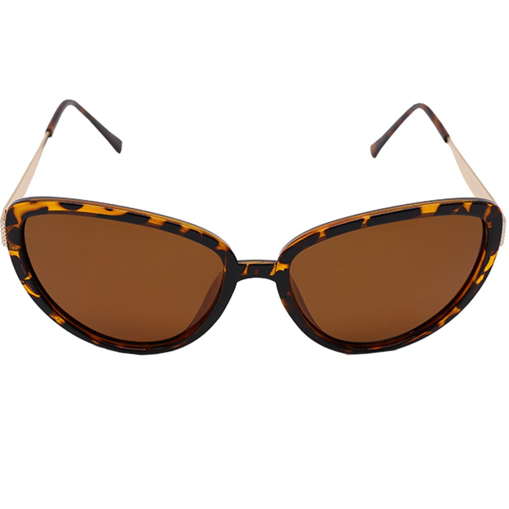 Ochelari de soare polarizati pentru femei, ochi de pisica, Joolar p6066c4 Maro Tigrat