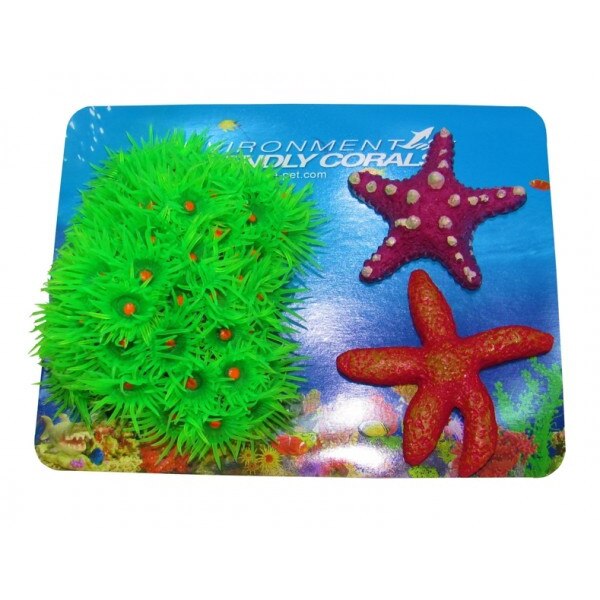 Set 3 piese decor siliconic pentru acvariu. Nu modifica calitatile fizico-chimice ale apei. Rezistenta mare in timp. Asigura un decor inedit, deosebit. Asigura unicitate acvariului.