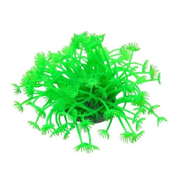 Decor acvariu siliconic verde