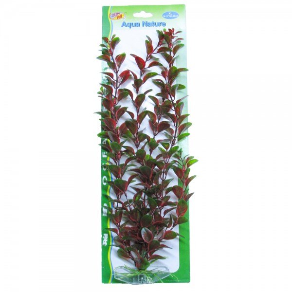 Planta plastic Red Ludwigia 40 cm