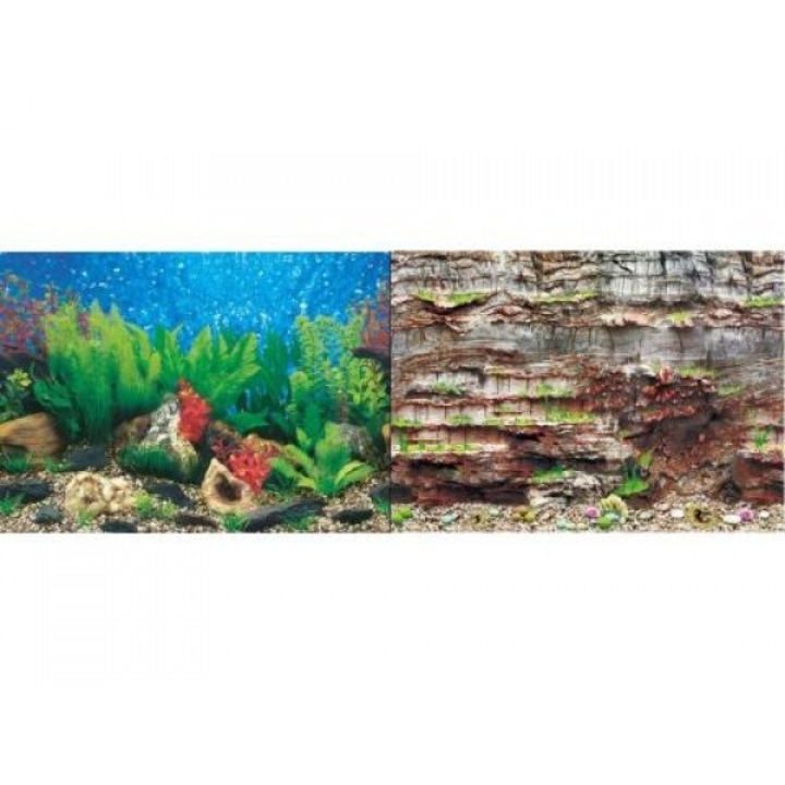 Fundal acvariu 2 fete 60cm X 1metru model PS19-35-60cm