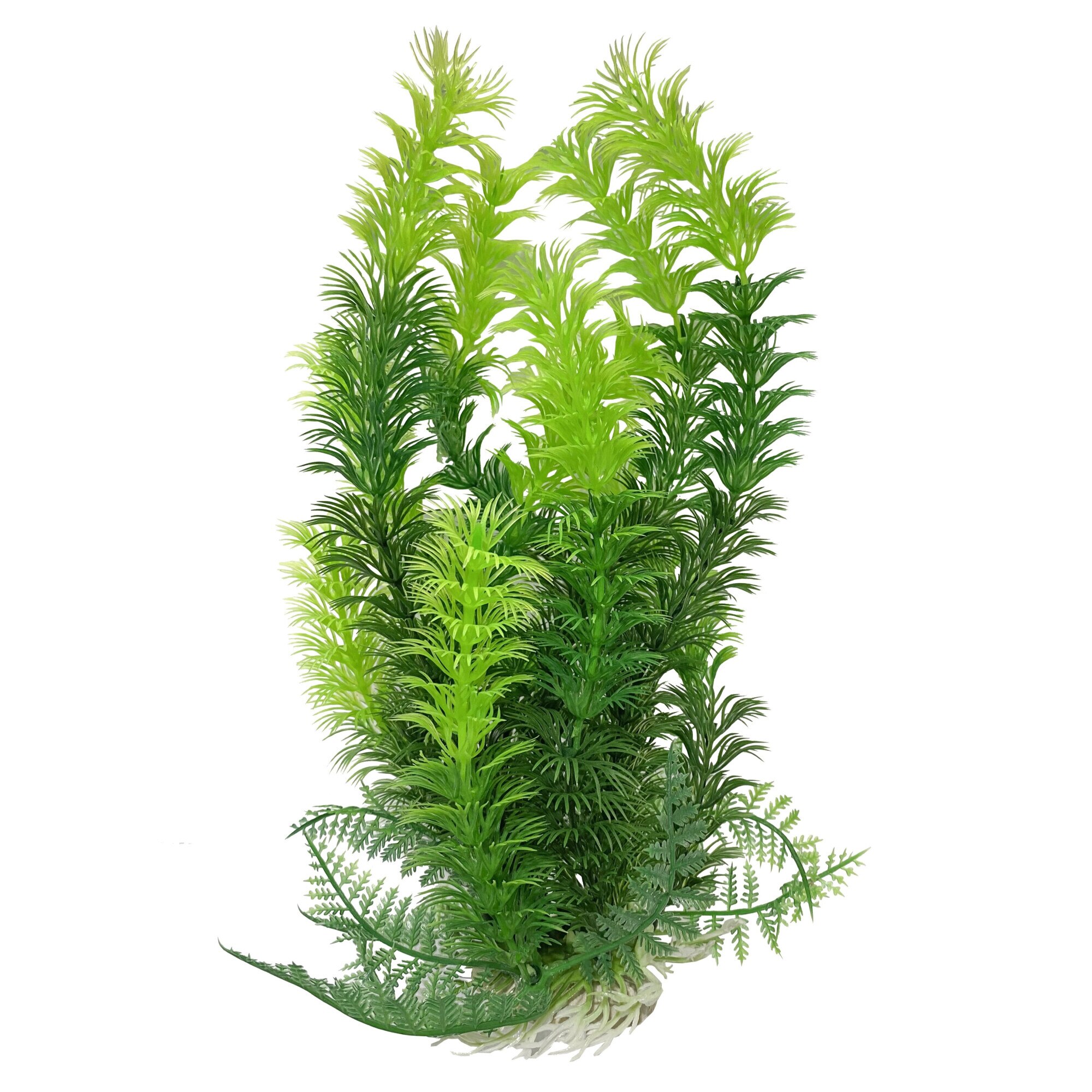 Planta artificiala Ceratophillum in 2 nuante de verde 26cm