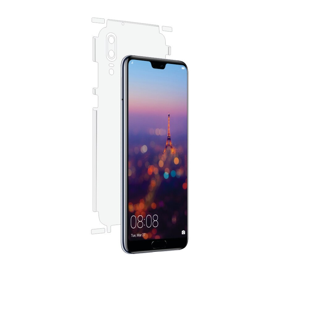 Folie Smart Protection Huawei P20 spate si laterale,protectie completa spate si laterale+Smart Spray®,Smart Squeegee® si microfibra incluse