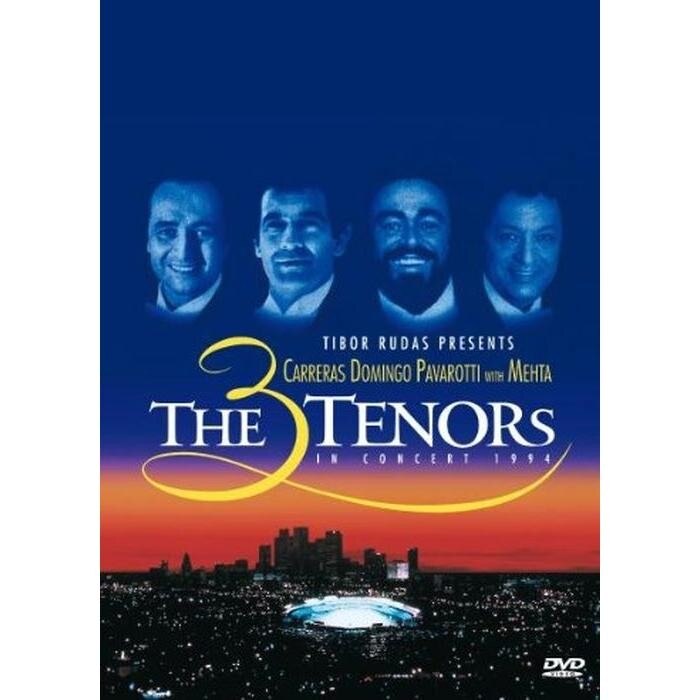 Jose Carreras,Luciano Pavarotti, Placido Domingo-The 3 Tenors With Mehta In Concert 1994-DVD
