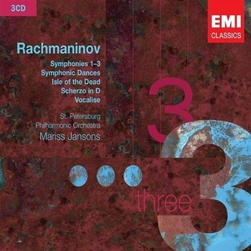 Vladimir Ovcharek-Symphonies 1-3/Symphonic Dances/Isle Of The Dead/Scherzo In D-Rachmaninov-3CD