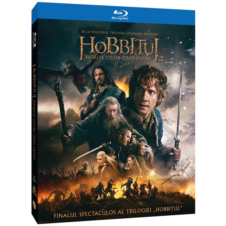 THE HOBBIT 3 THE: BATTLE OF THE FIVE ARMIES [BD] [2014]
