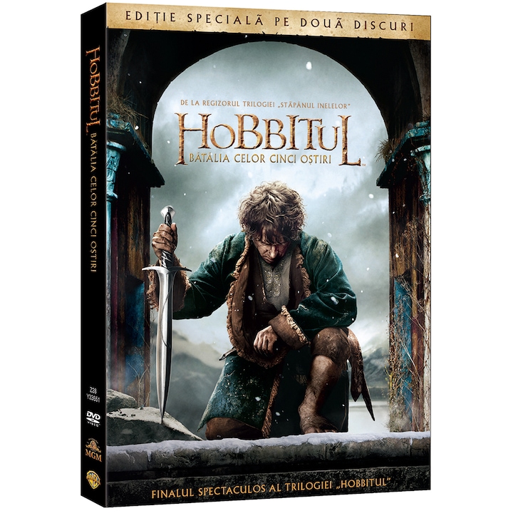 THE HOBBIT 3: THE BATTLE OF THE FIVE ARMIES [DVD] [2014]