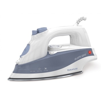 Fier de calcat Taurus Atlantis 2200, 2200 W, talpa inox supergliding, jet aburi 80g/min., termostat ,calcare verticala,sistem antipicurare,anticalcar, autocuratare. Fier de calcat Taurus Atlantis 2200, 2200 W, talpa inox supergliding, jet aburi 80g/min., termostat ,calcare verticala,sistem antipicurare,anticalcar, autocuratare.