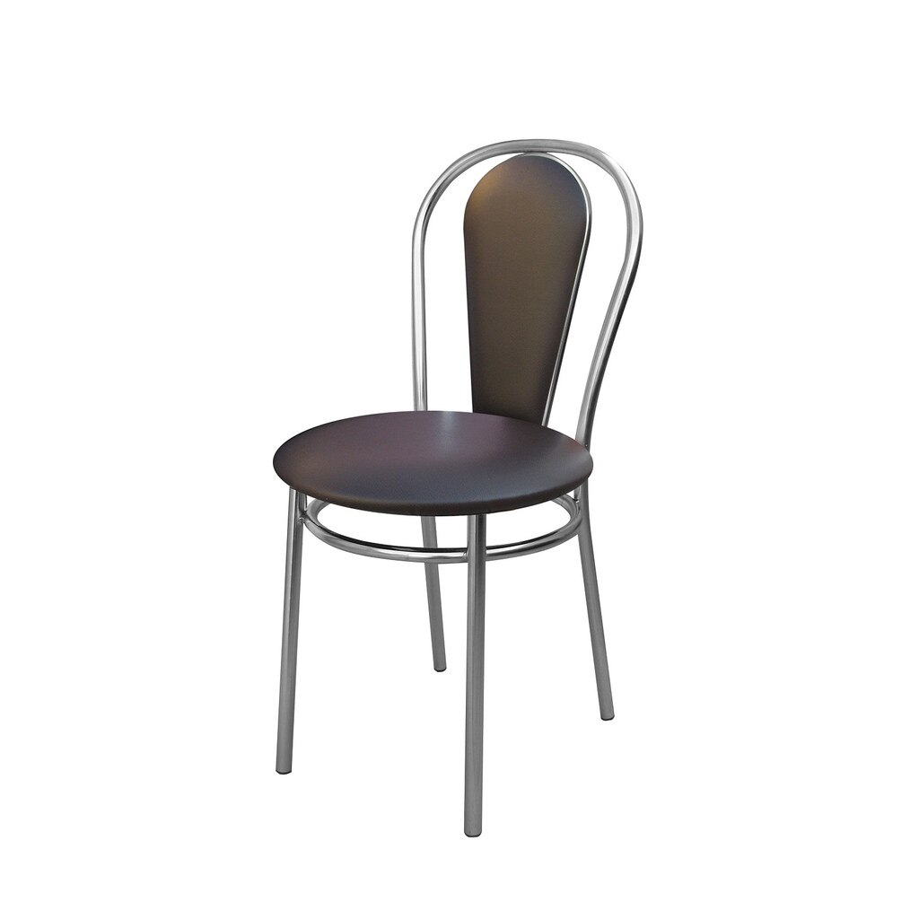 Scaun bucatarie FLORINO, Piele ecologica, Wenge