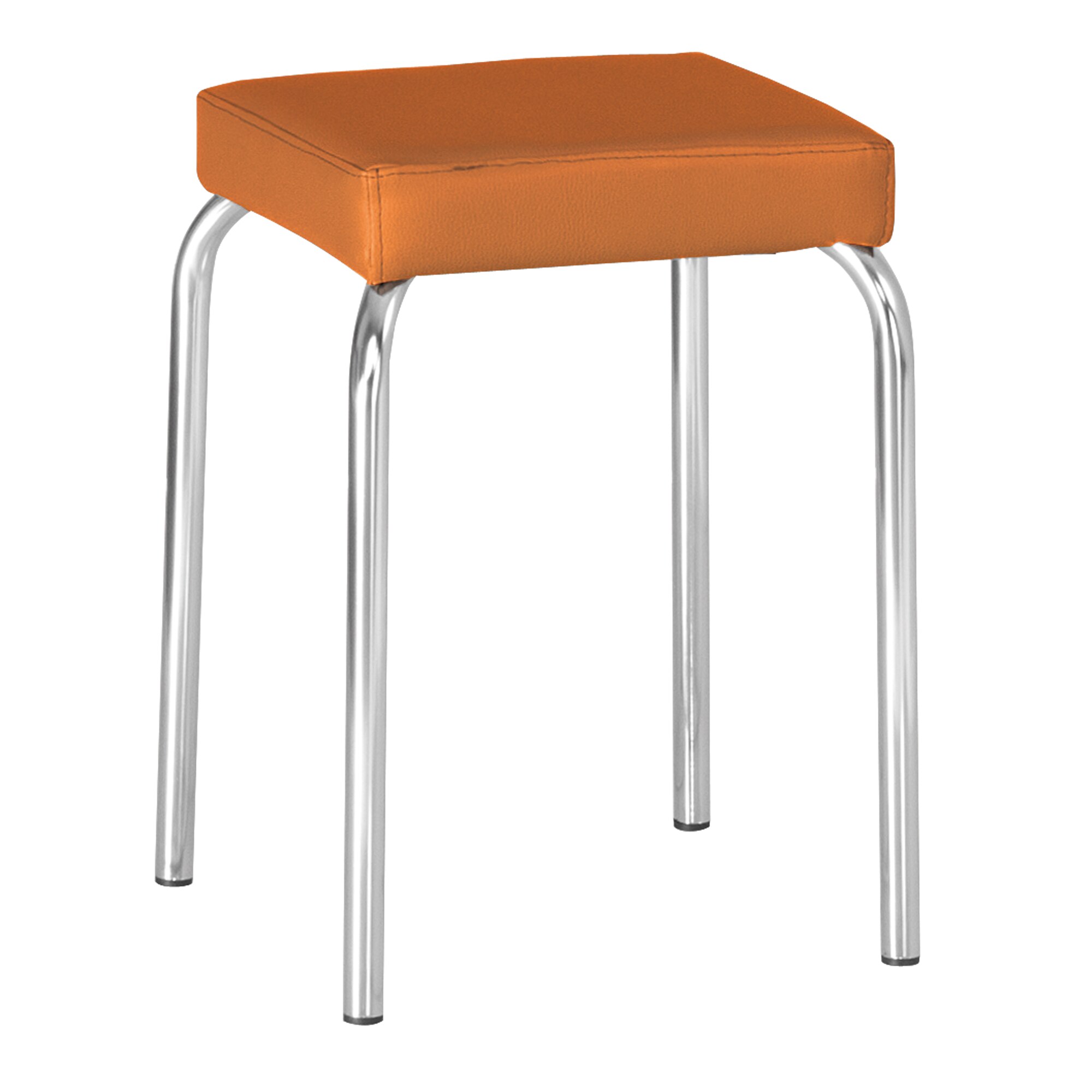 Scaun bucatarie TUTTI, Piele ecologica, Ocru