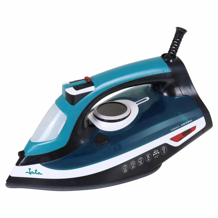 Fier de calcat Jata JEPL1221 cu talpa ceramica, 2400 W Implicit