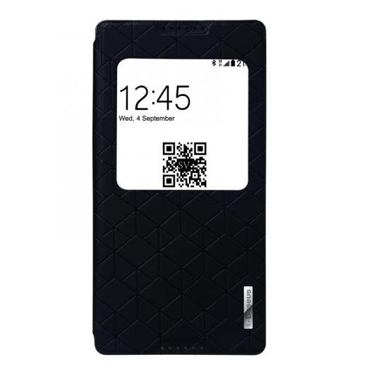 Husa Flip S-View Window Sony Xperia C3 (Baseus) Negru