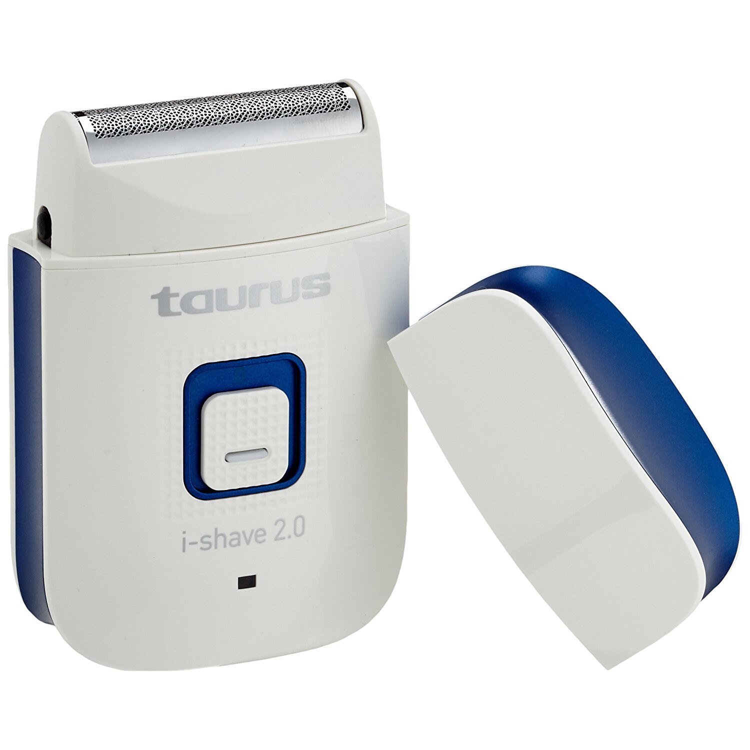 Aparat de ras Taurus I SHAVE 2.0 White / USB. 5w,motor cu 7500 rot/min, autonomie 45 min, incarcare acumulatori la retea / USB, Alb/Albastru.