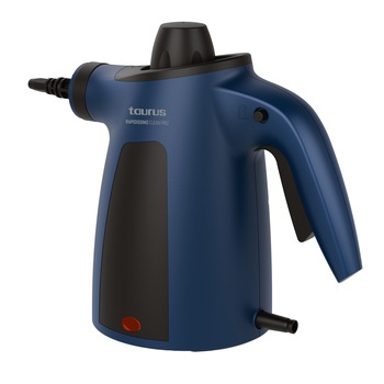 Aparat de curatat cu aburi Taurus Rapidissimo Clean II, 1050W, 0.35l, 3 bar, 60gr/min, 125°C, autonomie 25min, accesorii incluse, Alb/Negru Aparat de curatat cu aburi Taurus Rapidissimo Clean II, 1050W, 0.35l, 3 bar, 60gr/min, 125°C, autonomie 25min, accesorii incluse, Alb/Negru