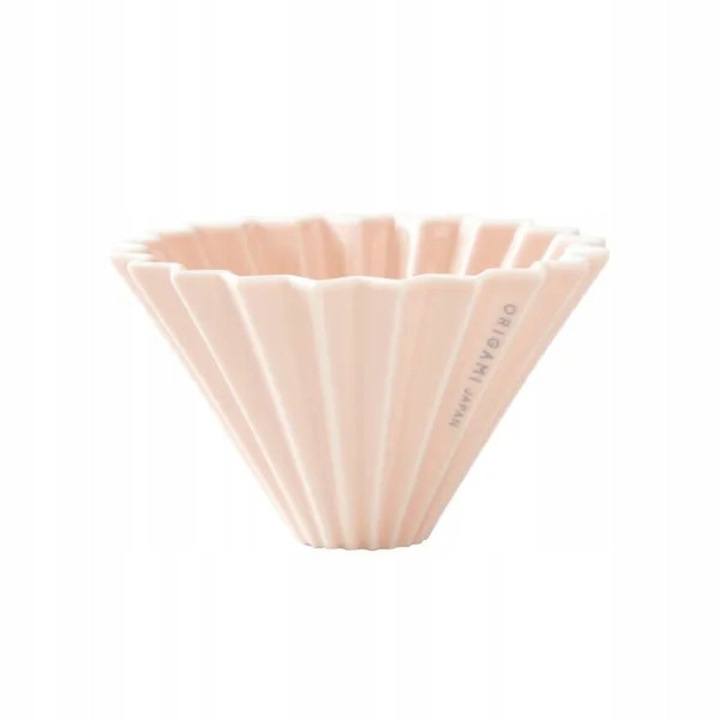 Dripper portelan Origami S, A7IMD2LC23DB, 7 cm inaltime, O 11,5 cm, roz