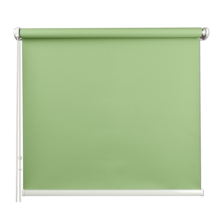 Rulou textil Adriana 10011, verde deschis, Bendaluci ,43 cm x 150 cm, fara gaurirea tamplariei