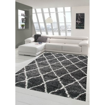 Covor Merinos, Floki Moroccan 80075 95-Grey 120x160 Covor Merinos, Floki Moroccan 80075 95-Grey 120x160