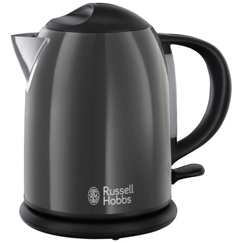 Fierbator Russell Hobbs Storm Grey 20192-70, 2200 W, 1 l, Negru/Gri Fierbator Russell Hobbs Storm Grey 20192-70, 2200 W, 1 l, Negru/Gri