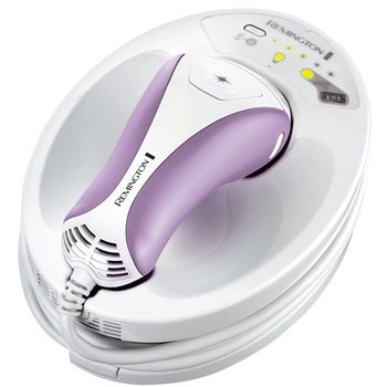 Epilator Remington IPL6500, 30.000 impulsuri, Accesoriu facial, Alb/Mov Epilator Remington IPL6500, 30.000 impulsuri, Accesoriu facial, Alb/Mov