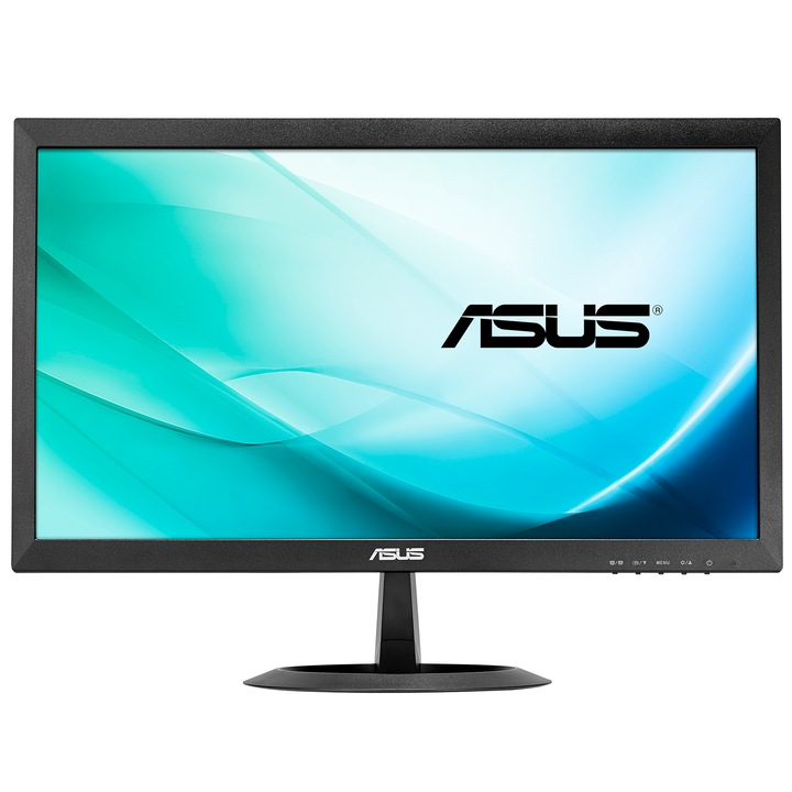 Monitor LED ASUS 19.5", Wide, HD, DVI, Negru, VX207NE