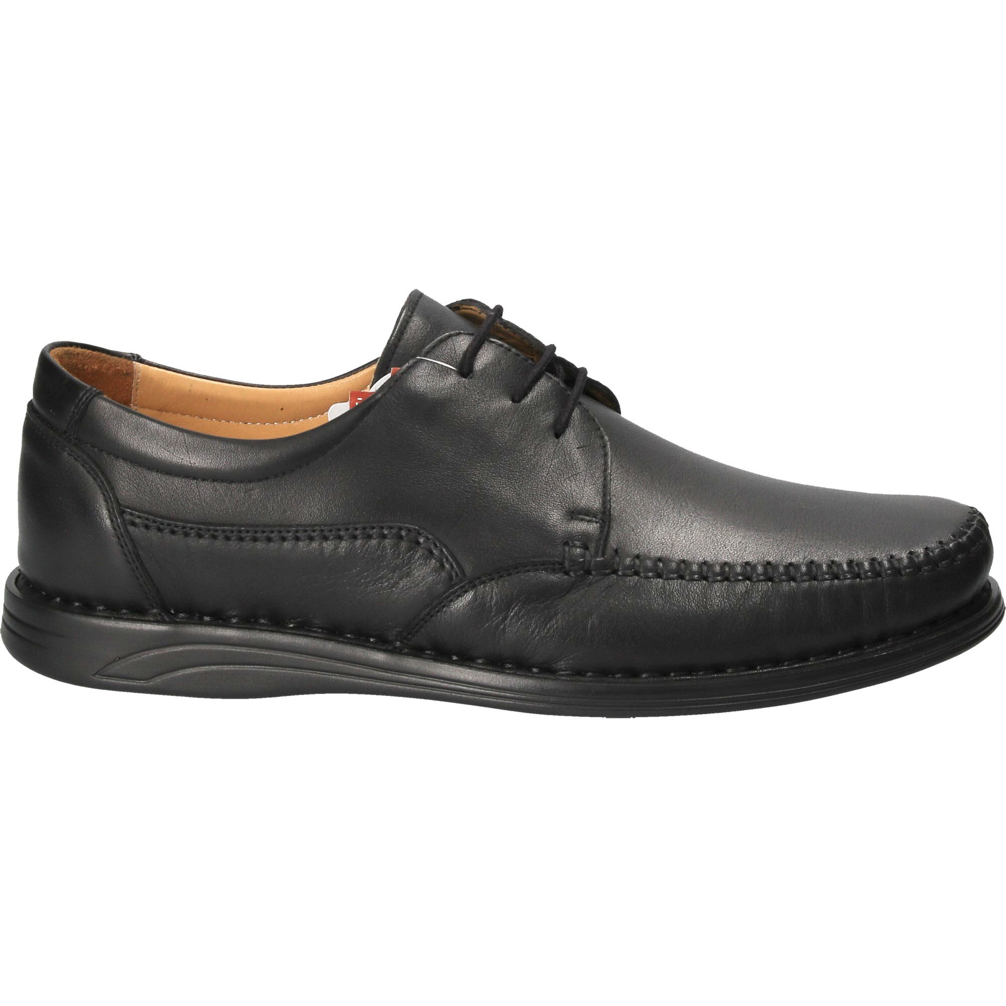 Pantofi din piele, Da vinci,Negru,marimea 44