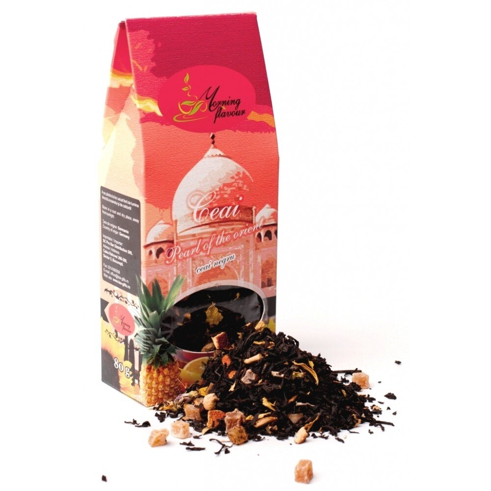 Ceai negru Pearl of Orient 80g, Morning Flavour