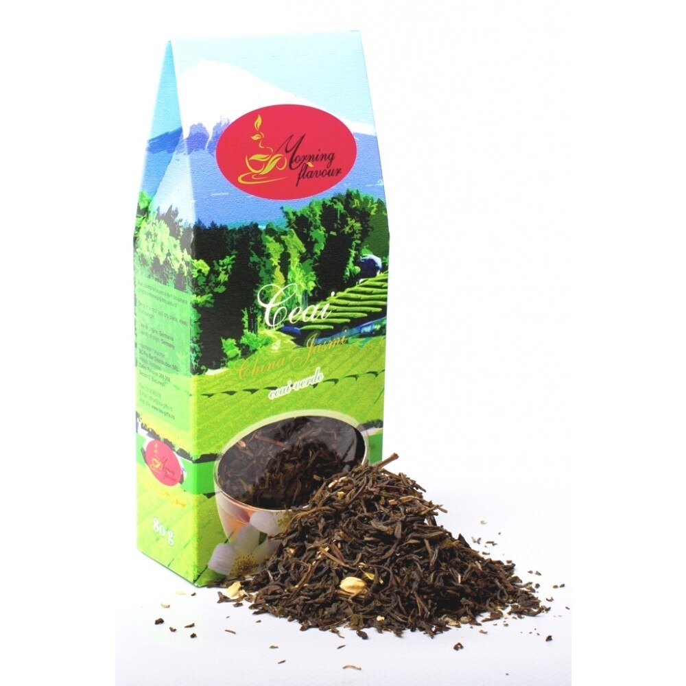 Ceai verde Jasmin 80g, Morning Flavour