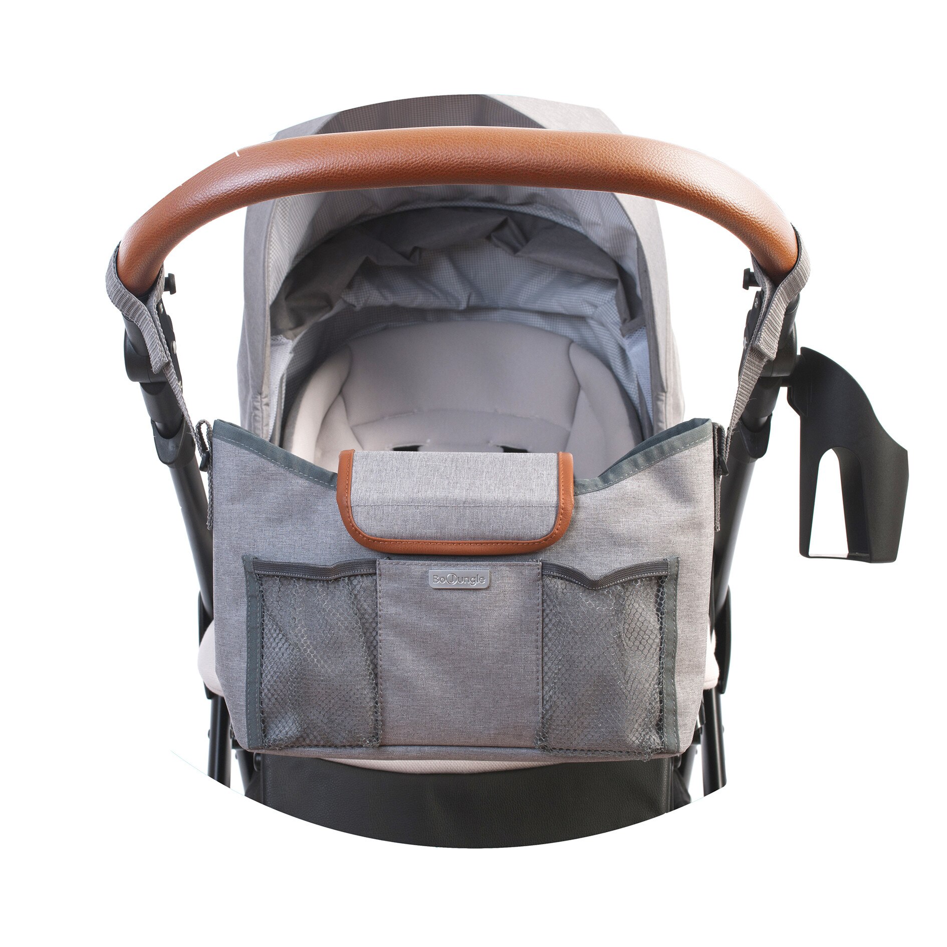 Organizator pentru carucior Bo Jungle Gri