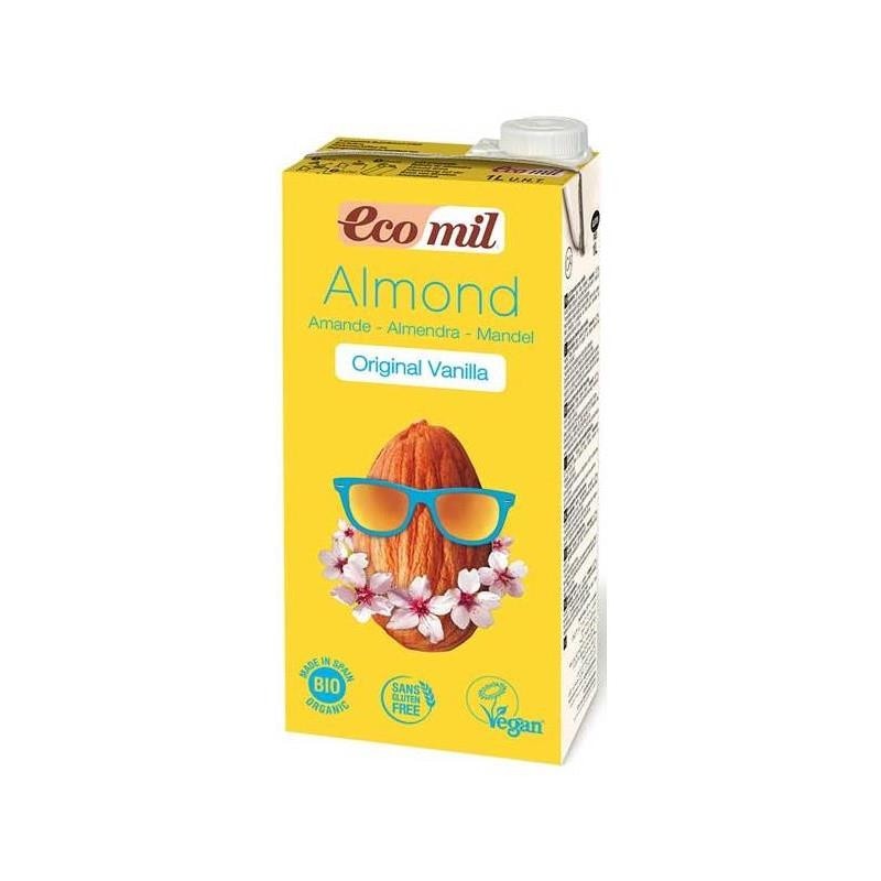 Bautura de Migdale cu Aroma de Vanilie Bio Ecomil 1L