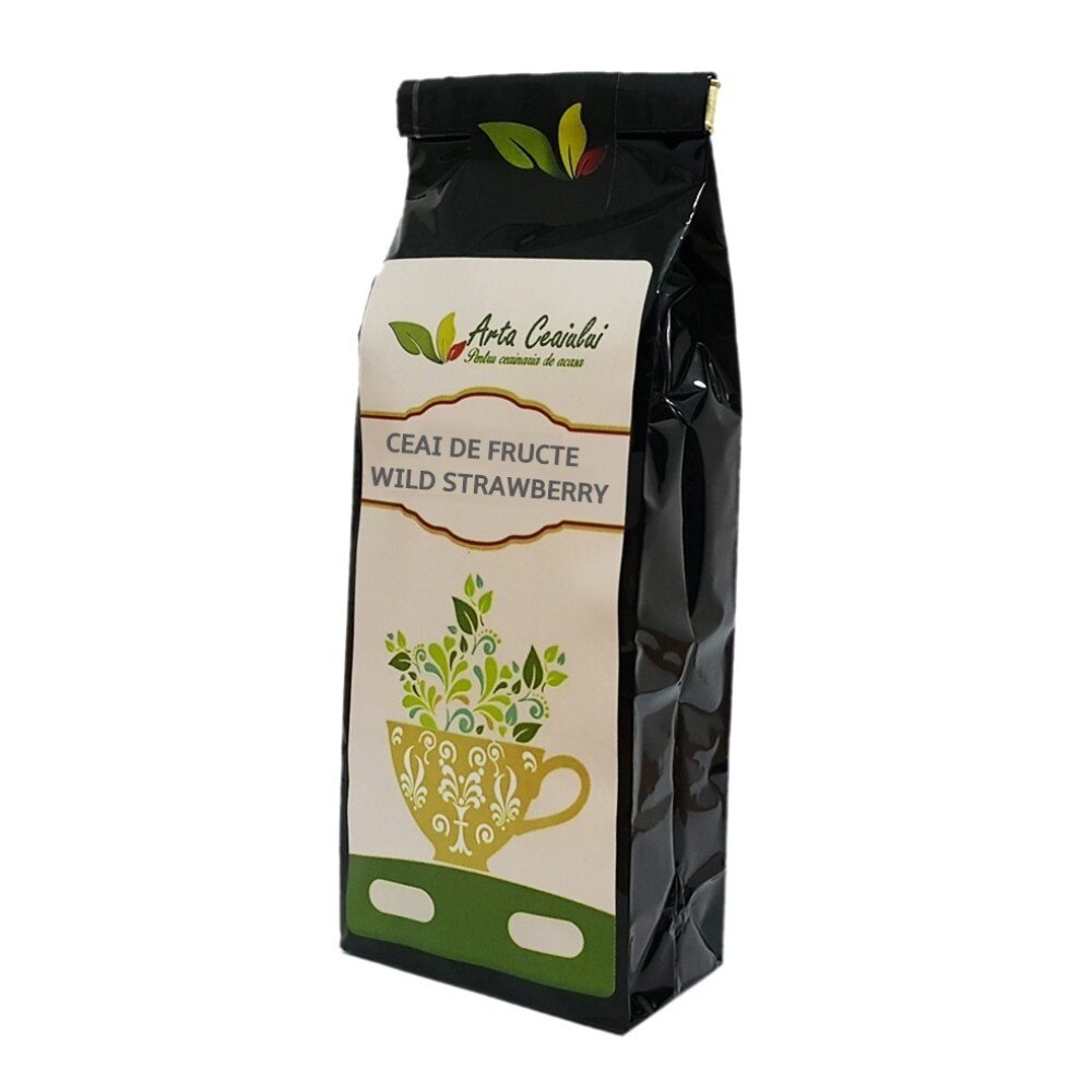 Ceai de fructe cu coacaze si capsuni Wild Strawberry-50 g