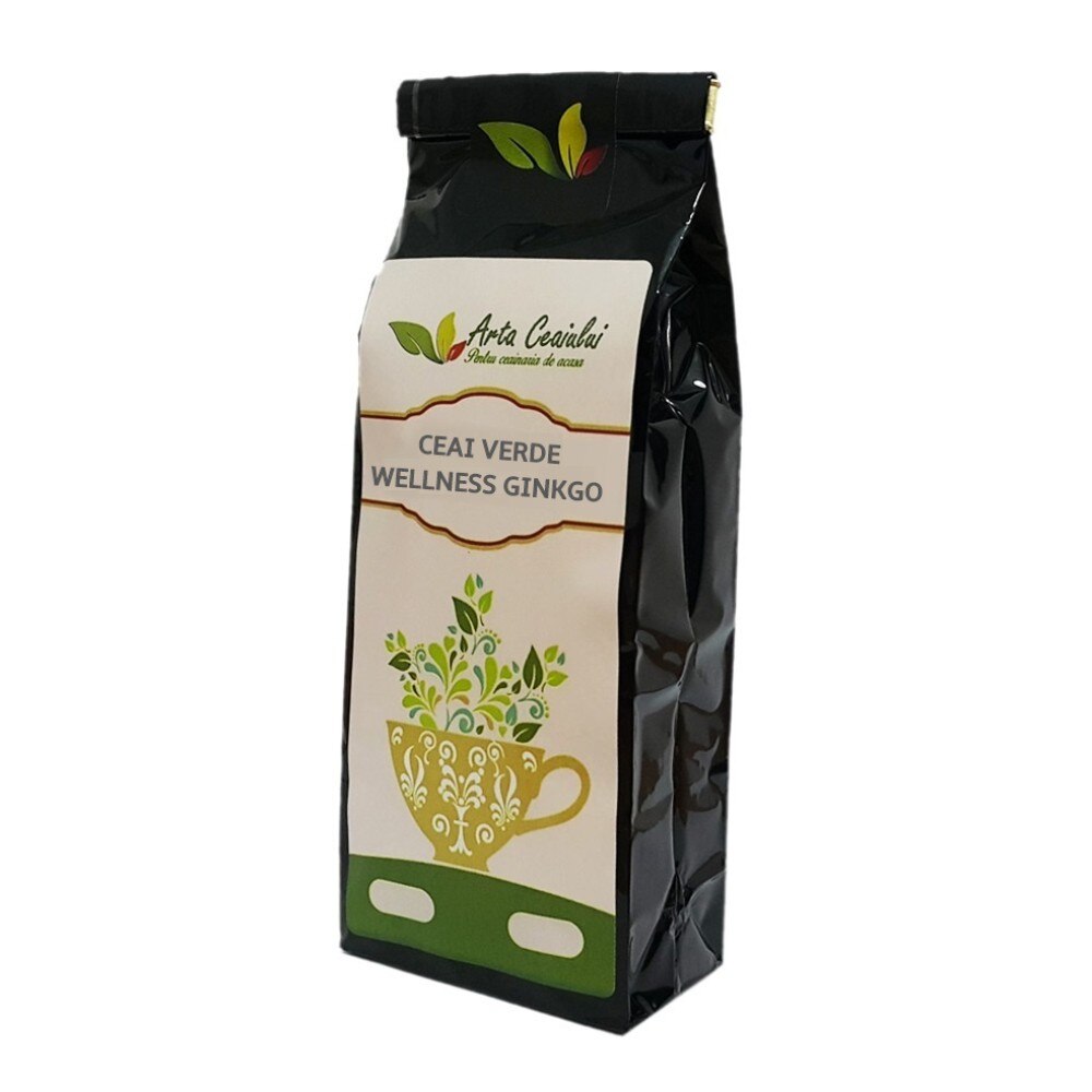 Ceai verde cu mure Wellness Ginkgo-50 g