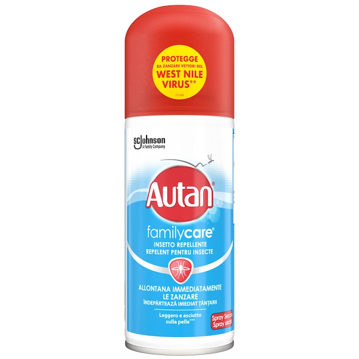 Spray anti-intepaturi insecte Autan Family Care, 100 ml