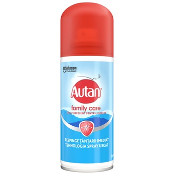 Spray anti-intepaturi insecte Autan Family Care, 100 ml Spray anti-intepaturi insecte Autan Family Care, 100 ml