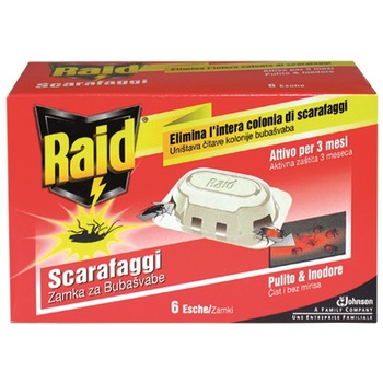 Capcane gandaci Raid, 6 buc Capcane gandaci Raid, 6 buc