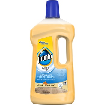 Detergent pentru parchet Pronto Extra Care cu ulei de migdale, 750 ml Detergent pentru parchet Pronto Extra Care cu ulei de migdale, 750 ml