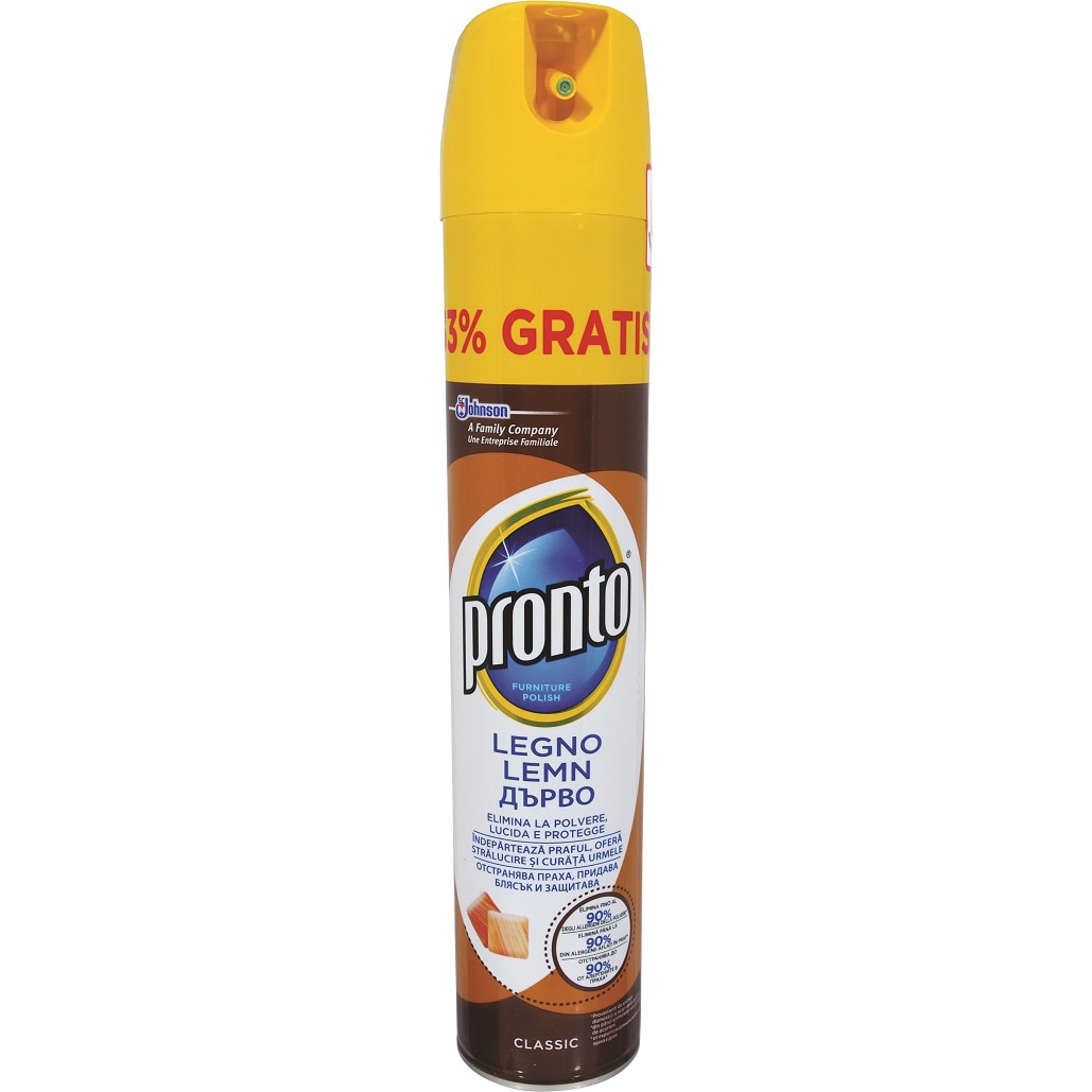 Spray pentru mobila Pronto Classic 5 in 1, 300 ml + 100 ml 