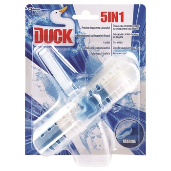 Odorizant toaleta Duck 5 in 1 Marine, 41 g Odorizant toaleta Duck 5 in 1 Marine, 41 g