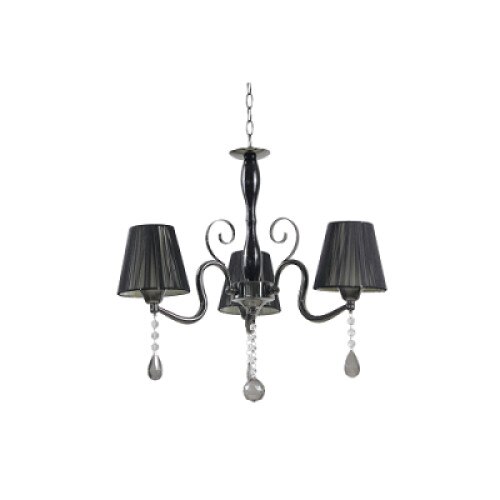 Candelabru Equinoxe negru 3xE27