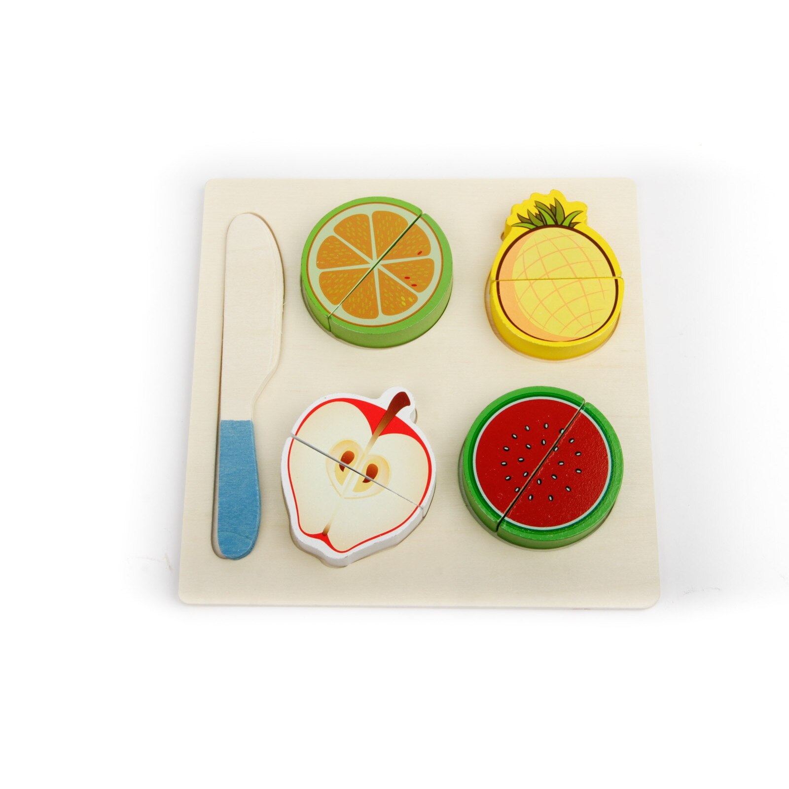 Joc puzzle lemn Sectionarea Fructelor
