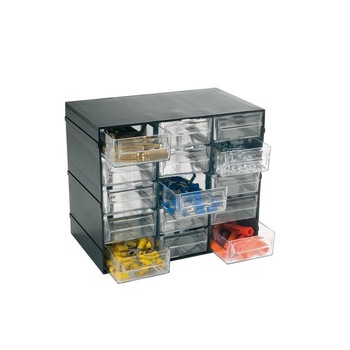 Modul cutii /sertare transparente, Hobby-15 , 190x140x228mm Modul cutii /sertare transparente, Hobby-15 , 190x140x228mm