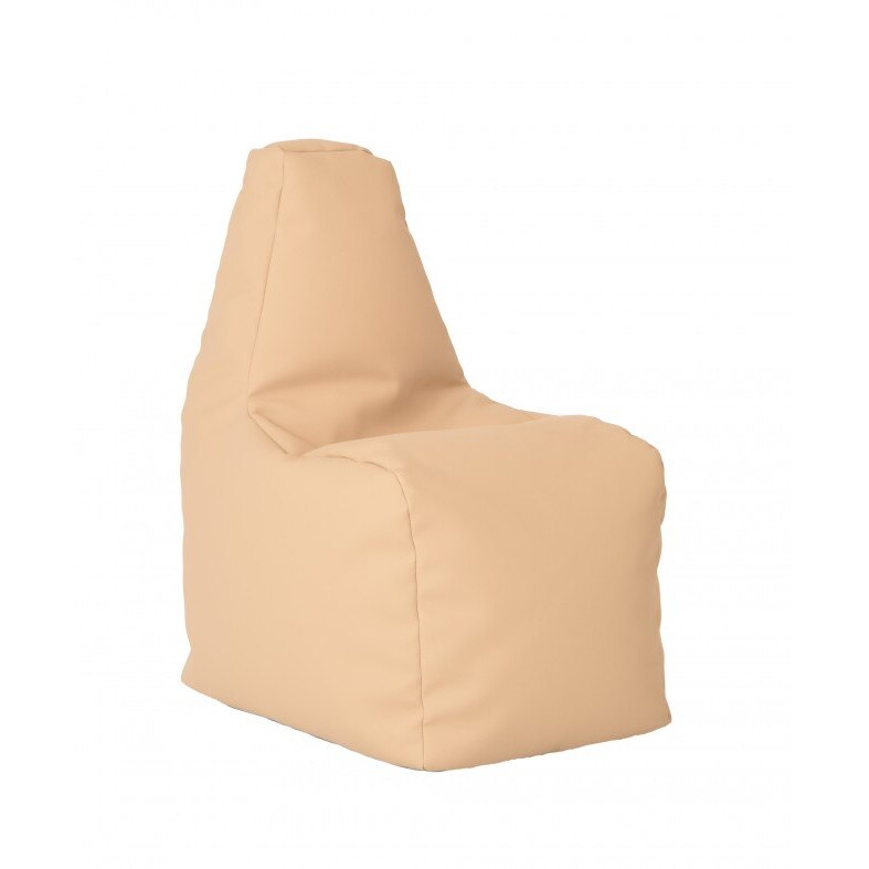 Fotoliu pentru copii (2-8 ani) Sunlounger Junior, Nude (GAMA PREMIUM PU) (fotoliu para marca Pufrelax) Fabricat in Romania