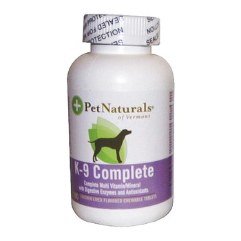 Supliment nutritiv pentru caini Pet Naturals K-9 Complete, 60 tablete Supliment nutritiv pentru caini Pet Naturals K-9 Complete, 60 tablete