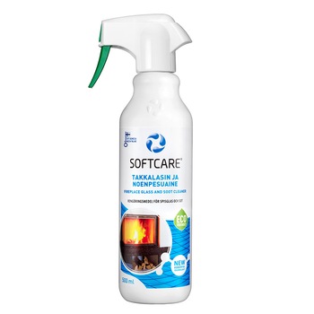 Solutie de curatat pentru seminee, sticla si funingine Softcare 500ml Solutie de curatat pentru seminee, sticla si funingine Softcare 500ml