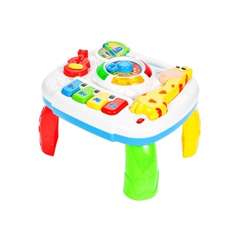 Masuta Interactiva si Educativa, 2 in 1, cu Sunete si Lumini, Girafa Jucausa Masuta Interactiva si Educativa, 2 in 1, cu Sunete si Lumini, Girafa Jucausa