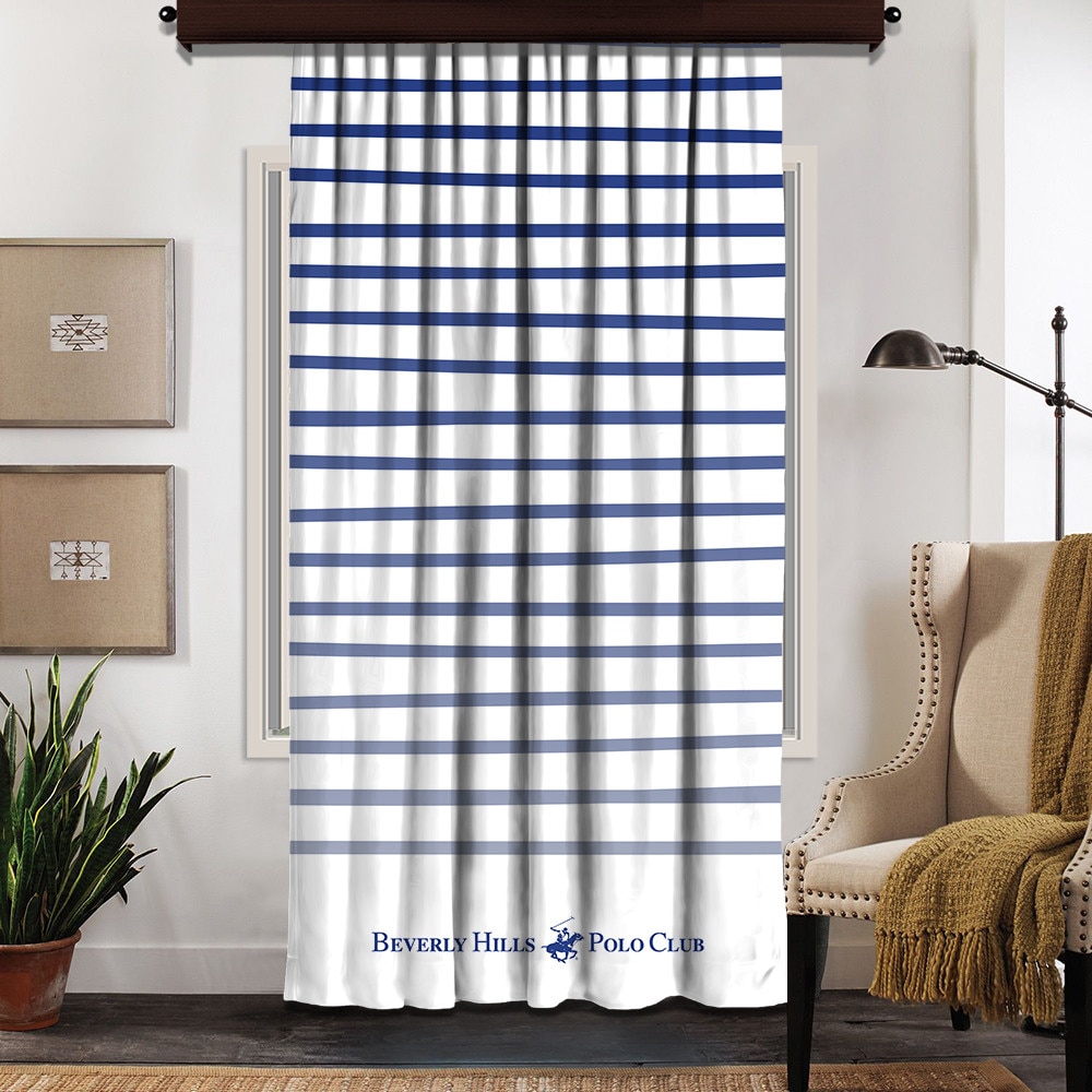 Perdea/draperie Beverly Hills Polo Club, 100% poliester, 140x260 cm, cod 06-2